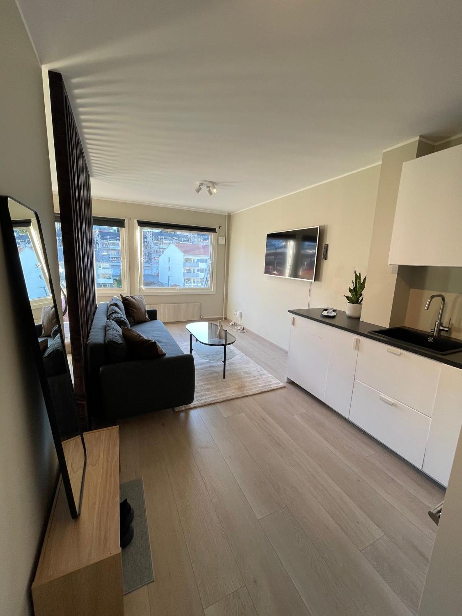 Modern Apartment Only 5 Minutes From City Centre Bergen Luaran gambar